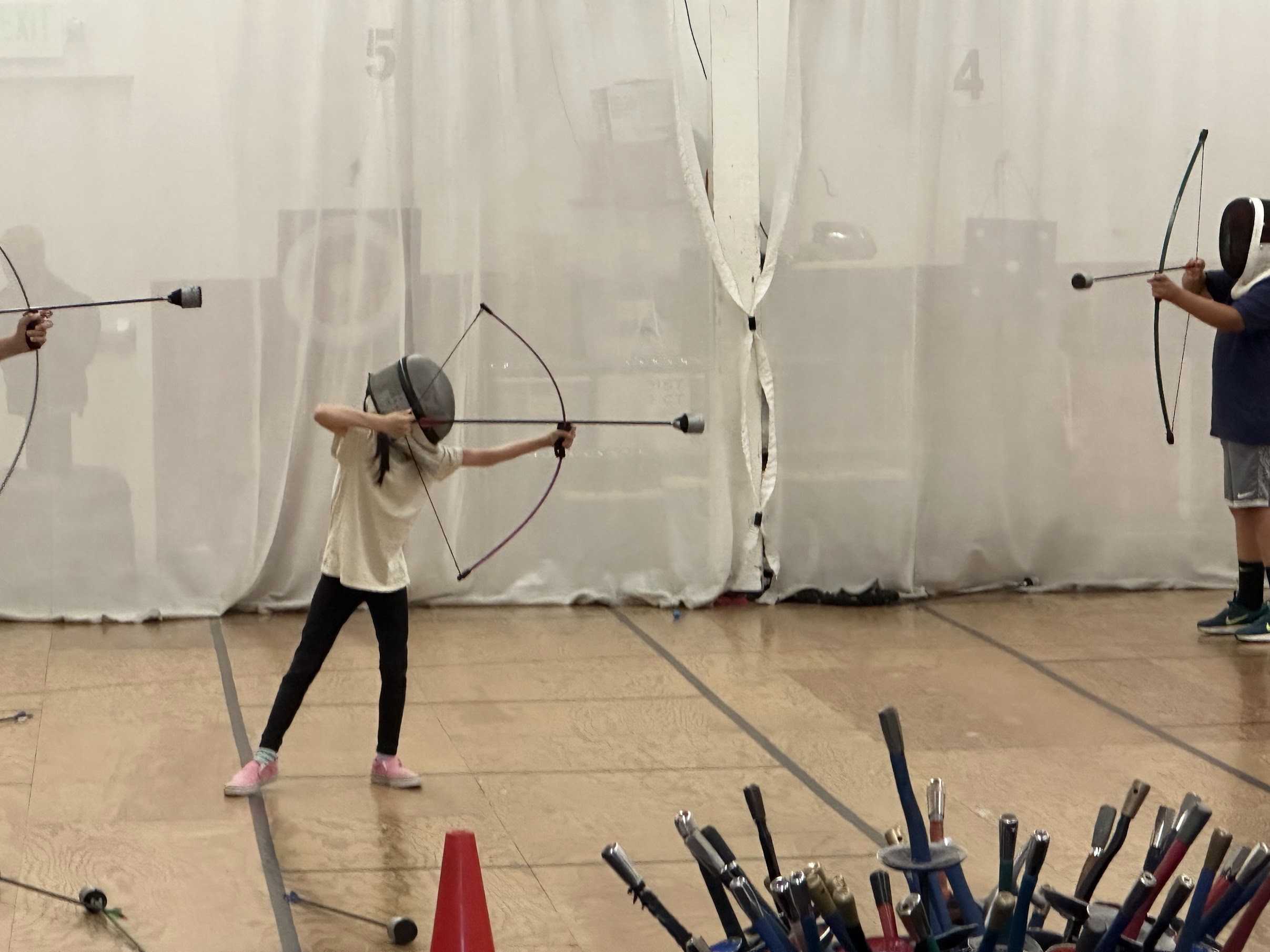 Archery at En Garde camp