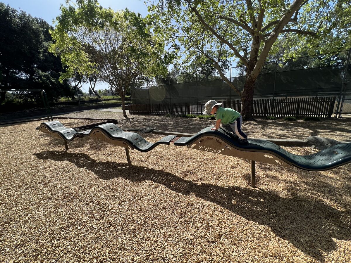 Balance beam at Giorgi Park
