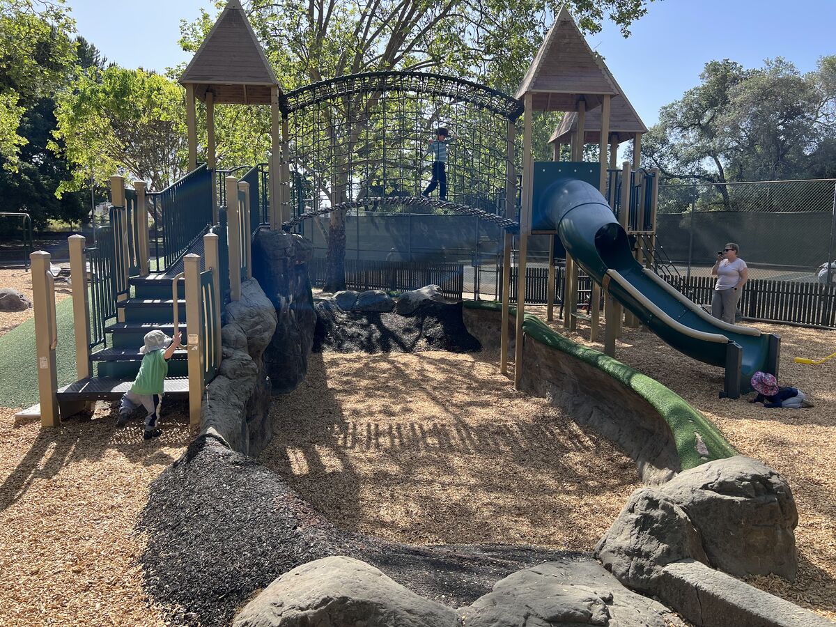 Play structure at Giorgi Park